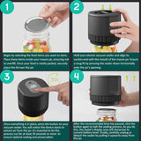 TrueBright™ Electric Mason Jar Vacuum Sealer Kit