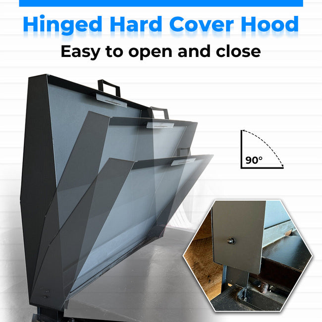 Hinged Lid for 36 inch Blackstone Griddle with Rear Grease Collection