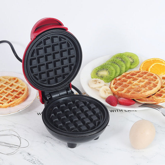 Mini Waffle Maker, Breakfast Machine  Mini Waffle Iron