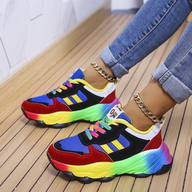 PSAUD™ | Rainbow Sneakers